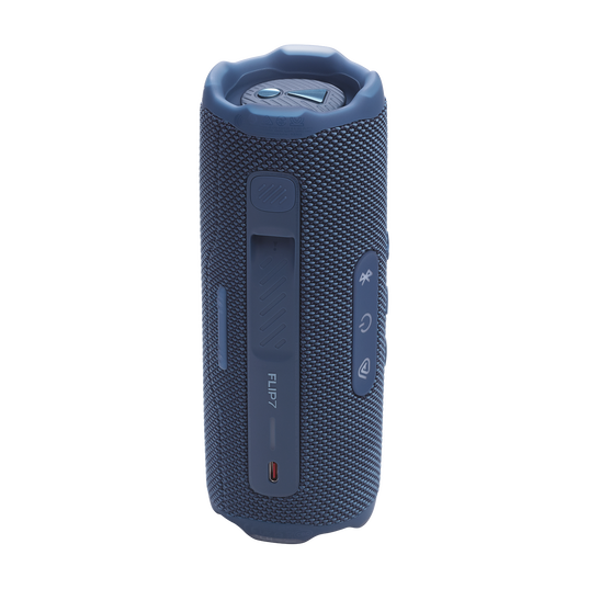 JBL Flip 7 - Blue - Portable waterproof and drop-proof  speaker - Back