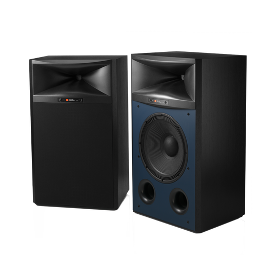 JBL 4367 - Black - 15" (380mm) 2-way Floorstanding Studio Monitor Loudspeaker - Hero