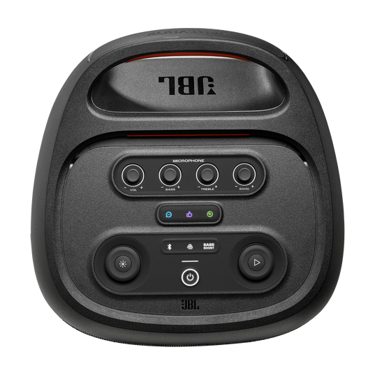 JBL PartyBox 720 - Black - Loudest battery-powered JBL party speaker with superior JBL Pro Sound and a futuristic lightshow - Top