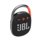 JBL Clip 4 - Black / Orange - Ultra-portable Waterproof Speaker - Hero