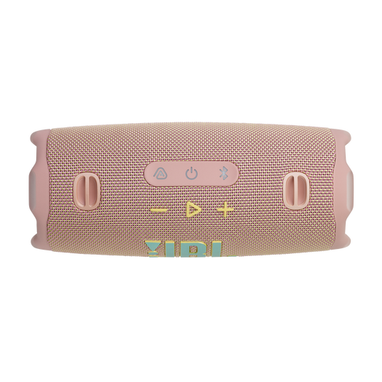 JBL Charge 6 - Pink - Portable waterproof and drop-proof Bluetooth speaker - Top
