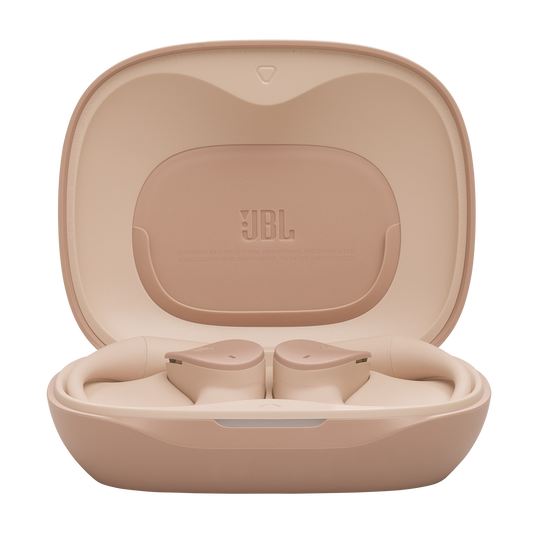 JBL Sense Lite - Beige - True Wireless Open-ear Headphones - Left