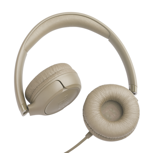 JBL Tune 530C - Beige - Wired on-ear headphones - Bottom