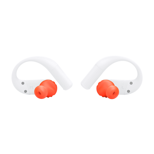 JBL Endurance Peak 4 - White - True Wireless Noise Cancelling Sport Earbuds - Right