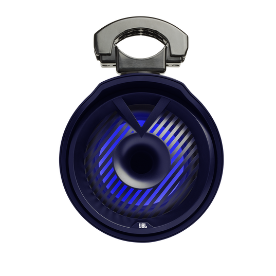 JBL Tower X Marine MT6HLB - Black Gloss - 6-1/2" (160mm) enclosed two-way marine audio tower speaker with 1" (25mm) horn loaded compression tweeter – Black - Detailshot 5