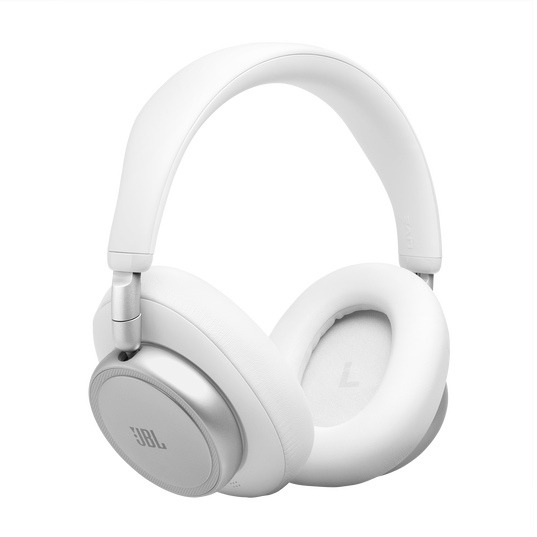 JBL Live 780NC - White - Wireless over-ear Noise Cancelling headphones - Detailshot 1