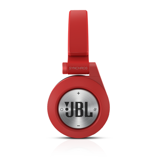 Synchros E40BT - Red - On-ear, Bluetooth headphones with ShareMe music sharing - Detailshot 1