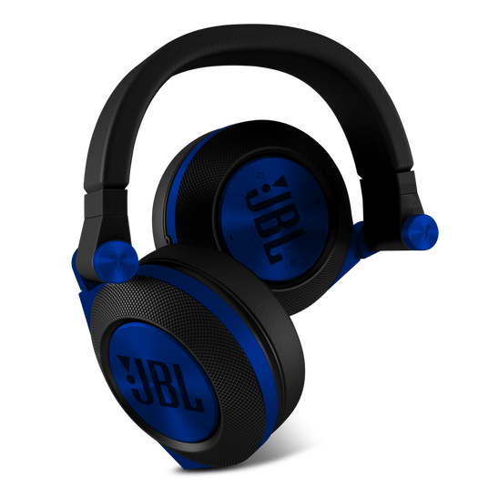 Synchros E50BT - Blue - Over-ear, Bluetooth headphones with ShareMe music sharing - Detailshot 2