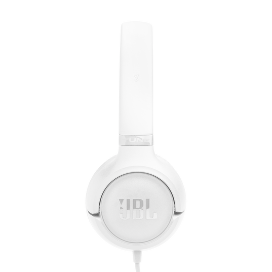 JBL Tune 530 Wired - White - Wired on-ear headphones - Detailshot 3