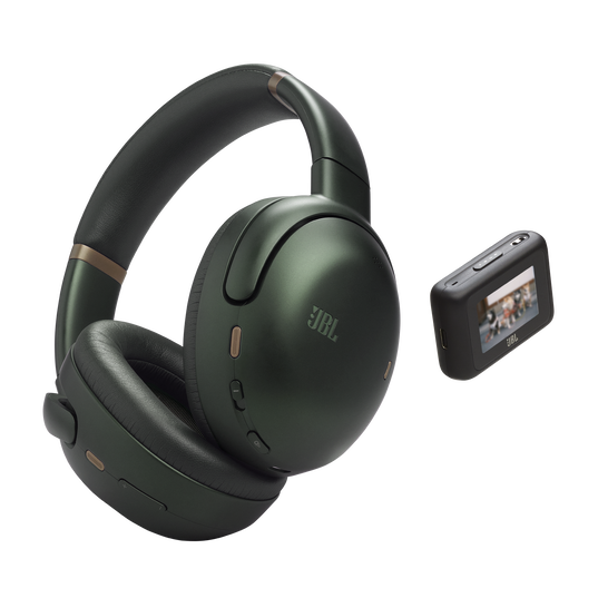 JBL Tour One M3 Smart Tx - Green - Wireless over-ear Noise Cancelling headphones with JBL Smart Tx - Hero