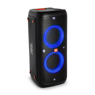 JBL PartyBox 300 - Black - Battery-powered portable Bluetooth party speaker with light effects - Hero