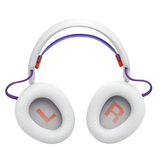JBL Quantum 650 - White - Wireless multiplatform gaming headset - Top