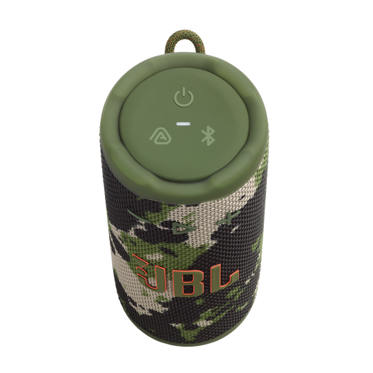 JBL Grip - Squad - Compact Bluetooth speaker with bold JBL Pro Sound and ambient light - Top