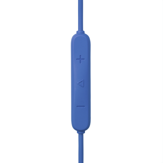 JBL Endurance Run 3 USB-C - Blue - USB-C Wired Sport Headphones - Left