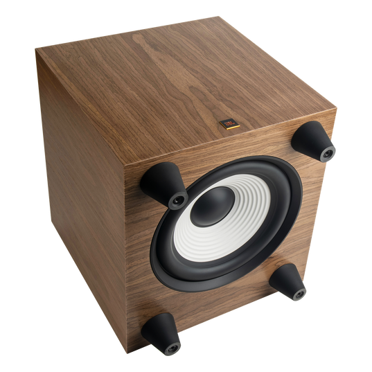 L10cs Classic Series Subwoofer - Walnut - 10-inch (250mm) Down Firing Powered Subwoofer - Detailshot 2