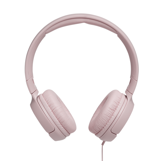 JBL Tune 500 - Pink - Wired on-ear headphones - Front