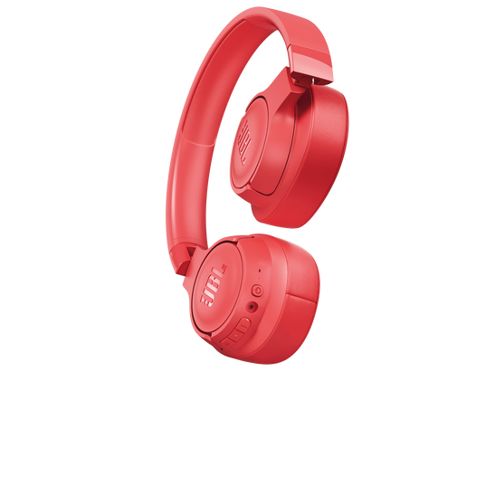 JBL TUNE 700BT - Coral - Wireless Over-Ear Headphones - Detailshot 1