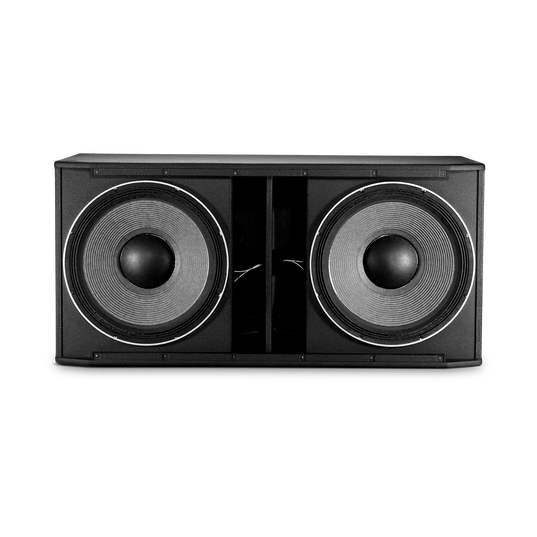 JBL SRX828SP - Black - 18" Dual Self-Powered Subwoofer System  - Detailshot 2