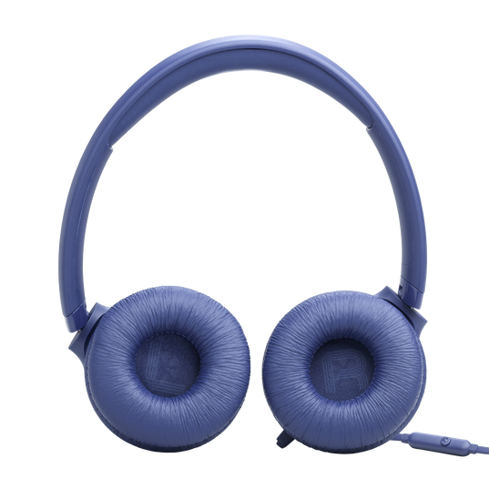 JBL Tune 530 Wired - Blue - Wired on-ear headphones - Left
