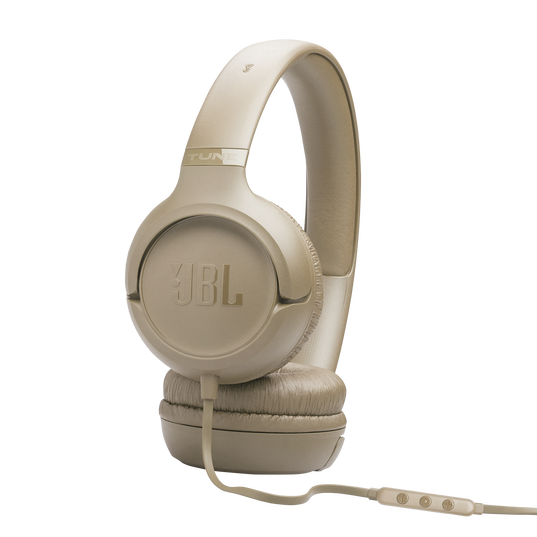 JBL Tune 530C - Beige - Wired on-ear headphones - Right