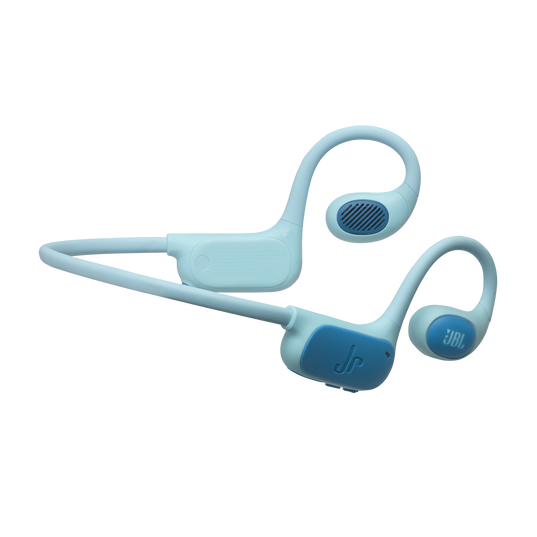 JBL Junior Free - Teal - Wireless open-ear kids headphone - Top