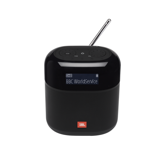 JBL Tuner XL - Black - Portable powerful DAB/DAB+/FM radio with Bluetooth - Front