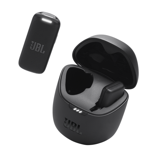 JBL Quantum Stream Wireless USB-C - Black - Wearable wireless streaming microphone - Front