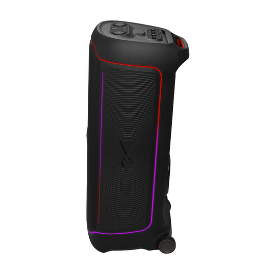 JBL PartyBox Ultimate - Black - Massive party speaker with powerful sound, multi-dimensional lightshow, and splashproof design. - Left