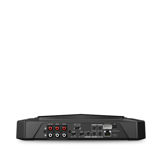GRAND TOURING GTR 104 - Black - 100W RMS 4-Channel Stadium Series Bluetooth Car Amplifier with Clari-Fi Technology and Party Mode - Detailshot 2