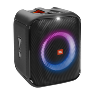 JBL Partybox Encore Essential - Black - Portable party speaker with powerful 100W sound, built-in dynamic light show, and splash proof design. - Hero