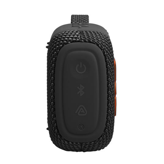 JBL Go 5 - Black - Ultra-portable waterproof and drop-proof speaker with JBL legendary sound and ambient edge lighting - Right