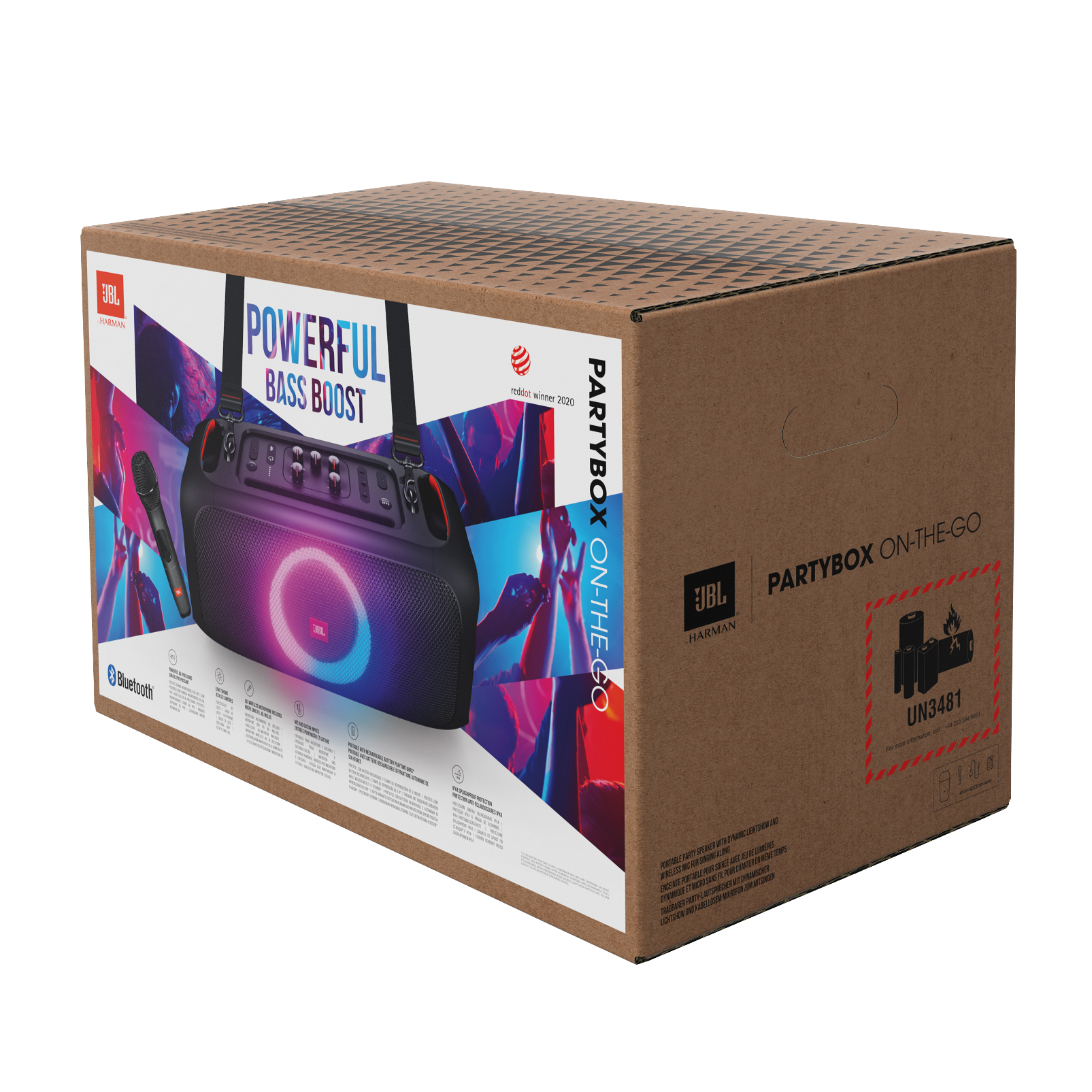 JBL PartyBox On-The-Go | Portable Party Speaker | JBL Australia