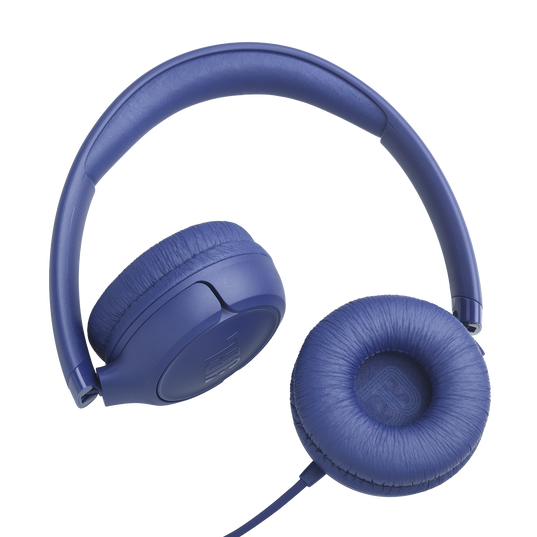 JBL Tune 530 Wired - Blue - Wired on-ear headphones - Detailshot 1