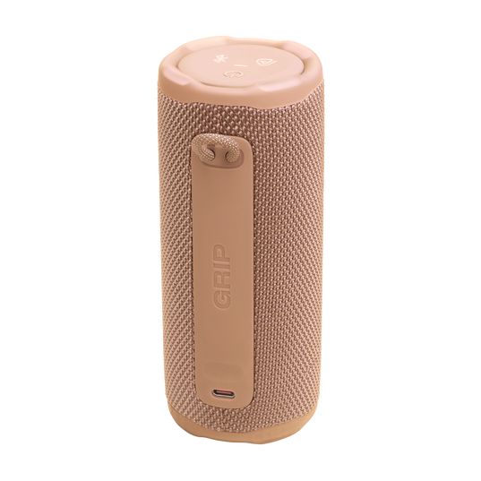 JBL Grip - Orange - Compact Bluetooth speaker with bold JBL Pro Sound and ambient light - Back