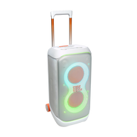 JBL PartyBox Stage 320 - White - Portable party speaker with wheels - Hero