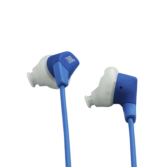 JBL Endurance Run 3 Wireless - Blue - Wireless Sport Headphones - Detailshot 1