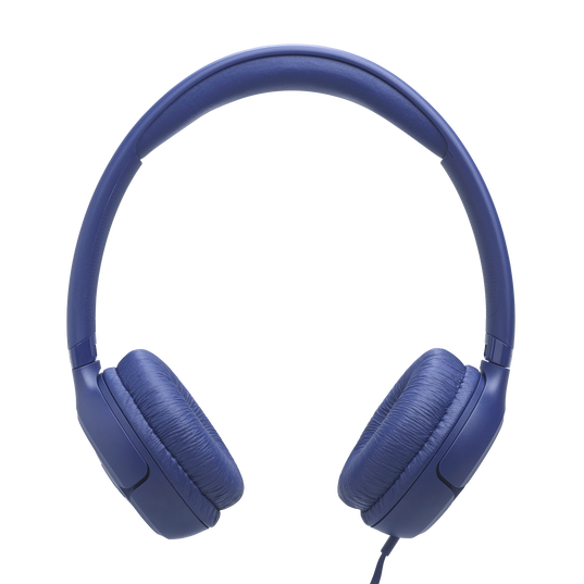 JBL Tune 530C - Blue - Wired on-ear headphones - Top