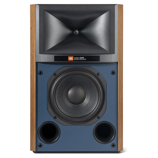 4329P Studio Monitor Powered Loudspeaker System - Natural Walnut - Powered Bookshelf Loudspeaker System - Detailshot 9