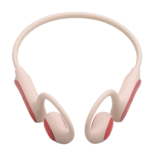 JBL Junior Free - Peach - Wireless open-ear kids headphone - Front
