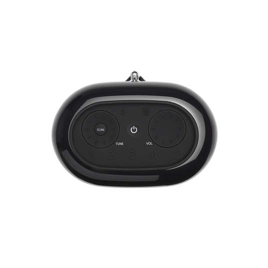 JBL Tuner XL - Black - Portable powerful DAB/DAB+/FM radio with Bluetooth - Top