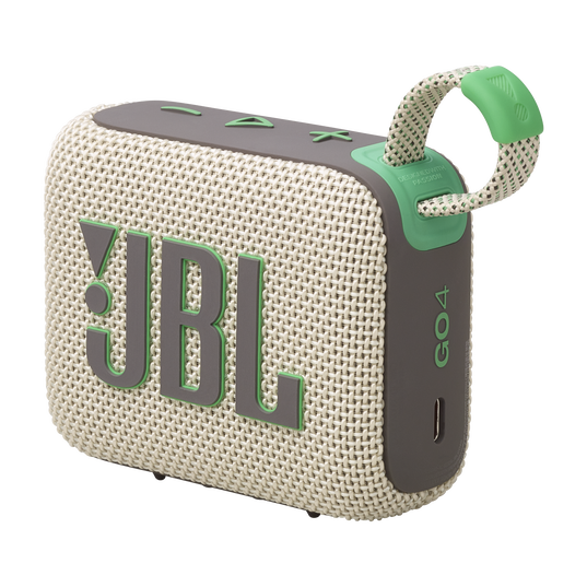 JBL Go 4 - Sand - Ultra-Portable Bluetooth Speaker - Detailshot 1