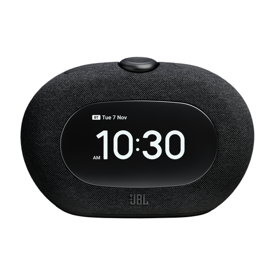 JBL Horizon 3 with FM - Black - Bluetooth® clock radio speaker with FM - Front