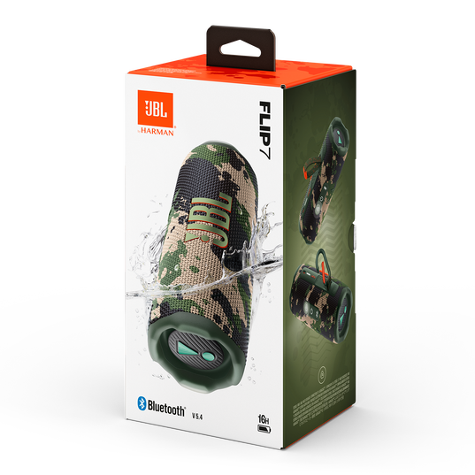 JBL Flip 7 - Squad - Portable waterproof and drop-proof  speaker - Detailshot 9