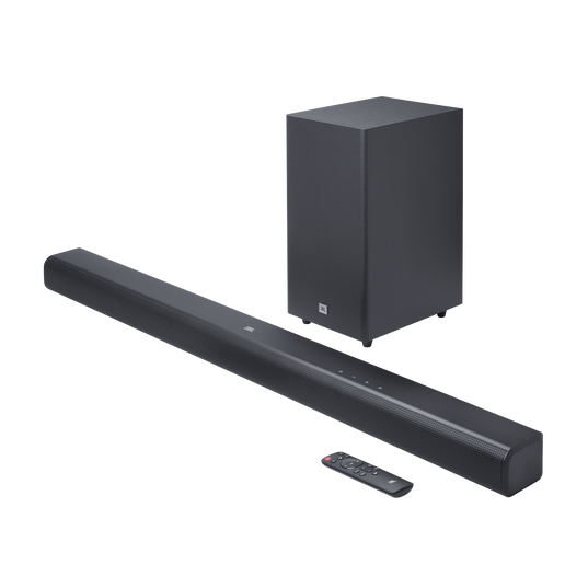 JBL Cinema SB580 - Black - 3.1 Channel Soundbar with Virtual Dolby Atmos&reg; and Wireless Subwoofer - Hero
