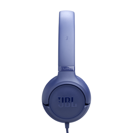 JBL Tune 530 Wired - Blue - Wired on-ear headphones - Detailshot 3