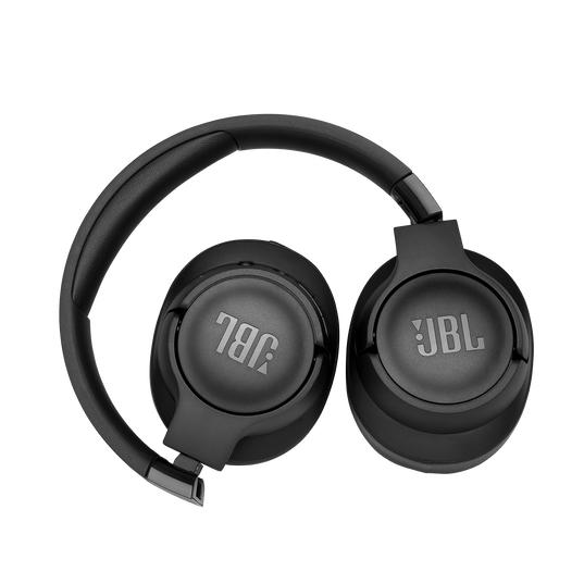 JBL TUNE 700BT - Black - Wireless Over-Ear Headphones - Detailshot 3