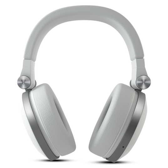 Synchros E50BT - White - Over-ear, Bluetooth headphones with ShareMe music sharing - Front