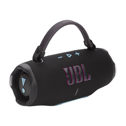 JBL Charge 6 - Black and Orange - Portable waterproof and drop-proof Bluetooth speaker - Detailshot 1