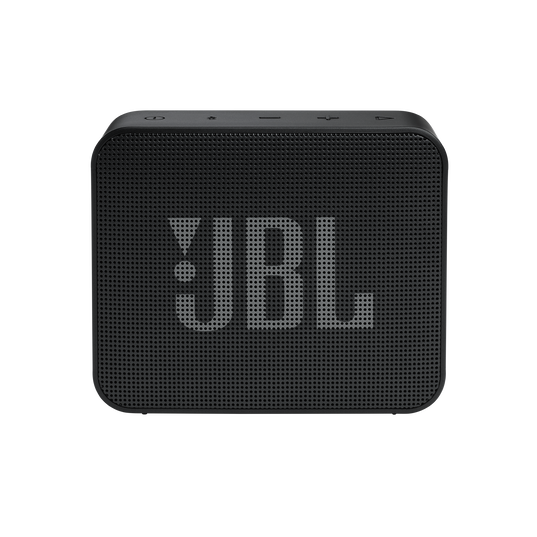 JBL Go Essential - Black - Portable Waterproof Speaker - Front