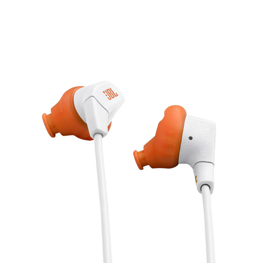 JBL Endurance Run 3 USB-C - White - USB-C Wired Sport Headphones - Detailshot 1